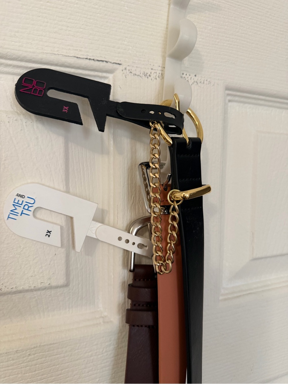 Time and Tru, Mango and NOBO Black, Brown & chestnut belt